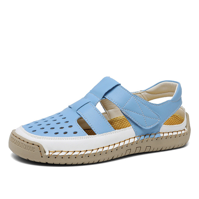 Damen Bequeme und luftige Freizeitsandalen mit ergonomischem Fußbett EB