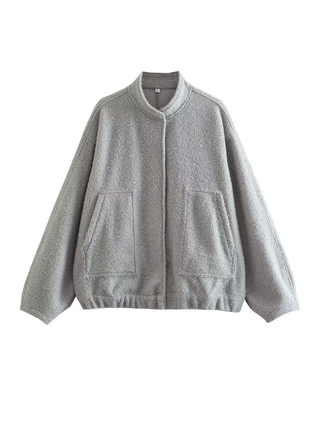 Damen Übergangsjacke mit modernem Stoffmix und praktischen Taschen EB