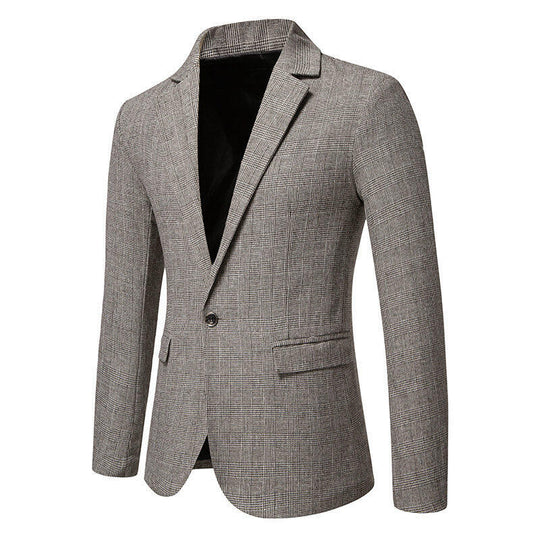 Herren eleganter Blazer im Herringbone-Design EB