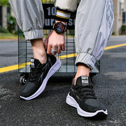 Damen Sportliche Sneakers mit atmungsaktiver Mesh-Oberfläche und Dämpfungstechnologie EB