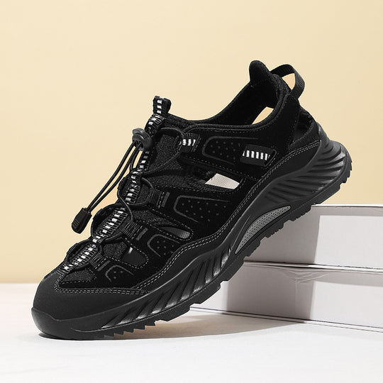 Herren Sportliche Wander-Sandalen mit rutschfester Sohle und verstellbarem Riemen EB