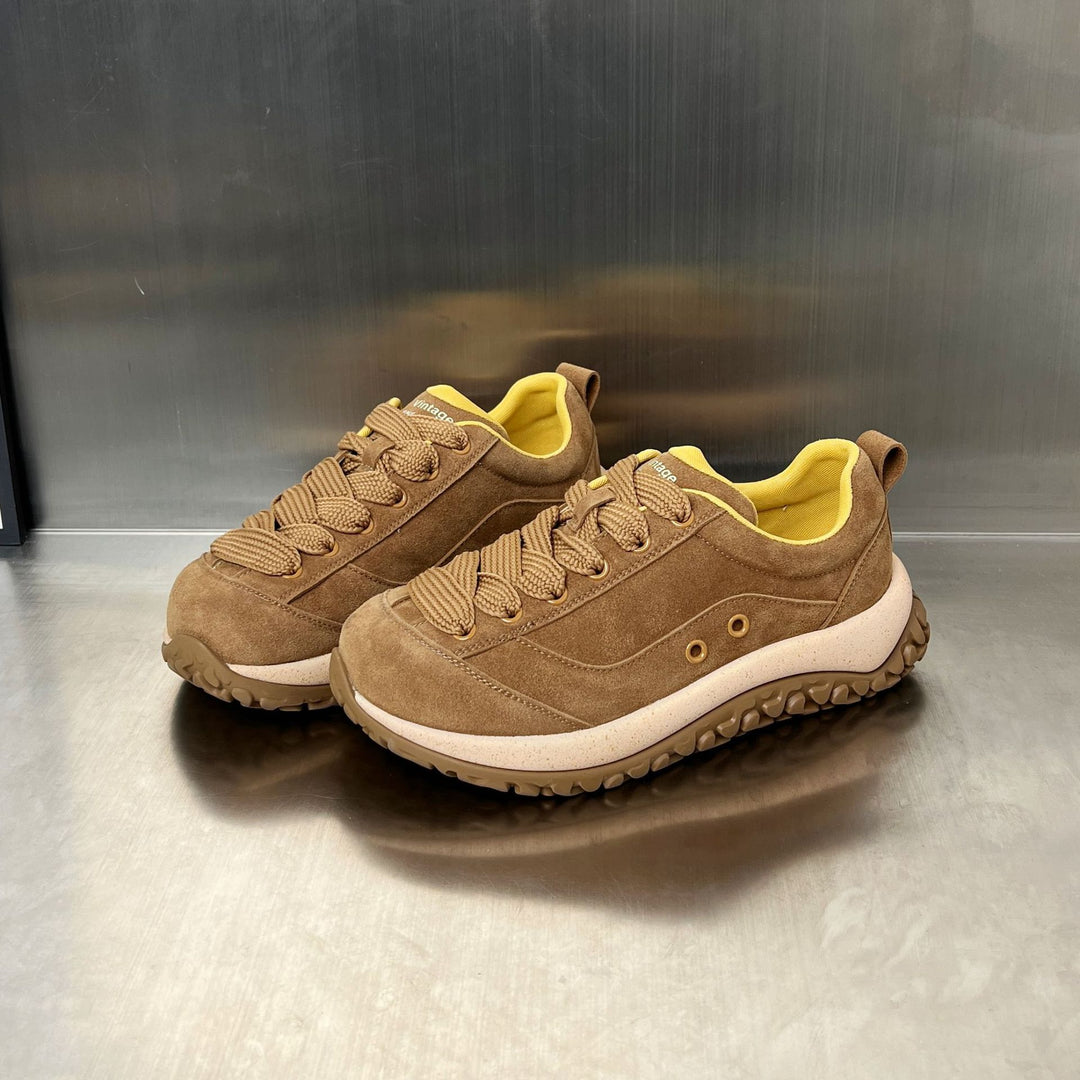 Damen Sportliche Freizeit-Sneaker mit rutschfester Sohle und atmungsaktiver Obermaterialstruktur EB
