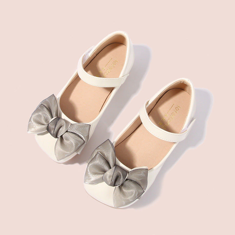 Mädchen Ballerinas mit dekorativem Schleifen-Design EB