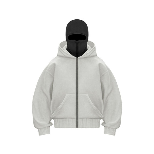 Damen Kapuzenjacke mit innovativem Design und praktischem Reißverschluss EB
