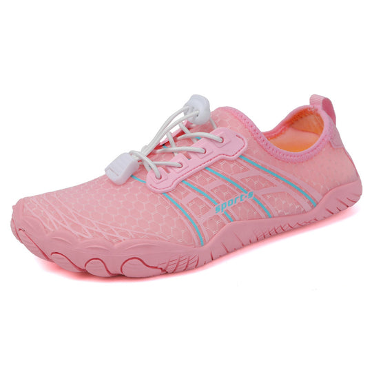 Damen flexible Wassersportschuhe mit rutschfester Sohle und elastischem Schnürsystem EB