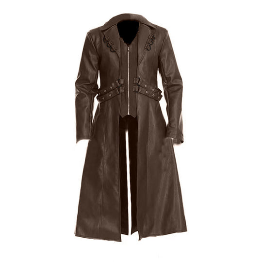 Damen elegante jacke mit dekorativen Schnallen EB