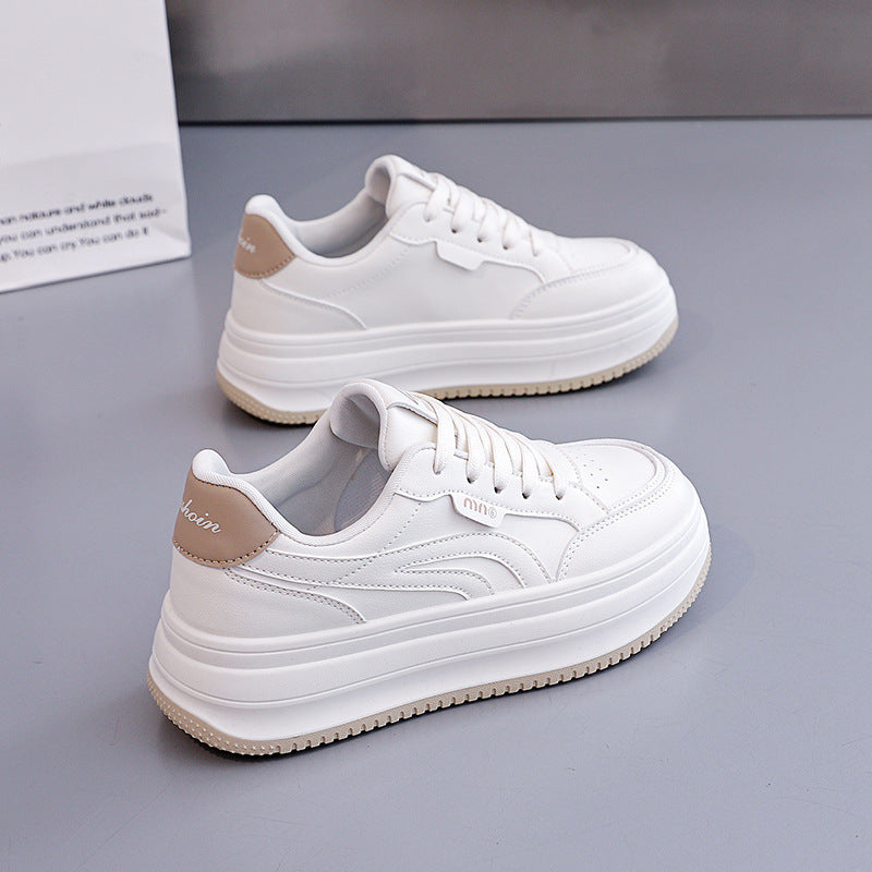 Damen Plattform Sneakers mit ergonomischer Dämpfung und sportlichem Design EB