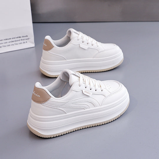 Damen Plattform Sneakers mit ergonomischer Dämpfung und sportlichem Design EB
