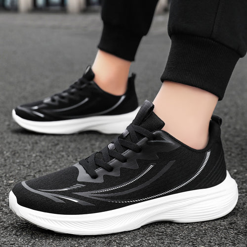 Damen Leichte und atmungsaktive Sport-Sneaker mit rutschfester Sohle EB