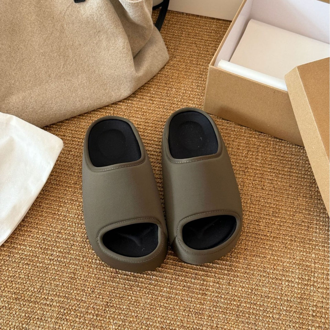 Damen Orthopädische Mules mit offenem Zehenbereich und rutschfester Sohle EB
