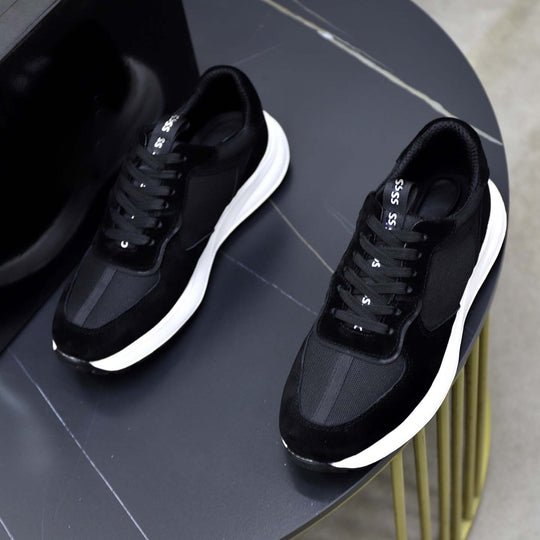 Damen Sportliche Sneakers mit modernem Design und dämpfender Sohle EB