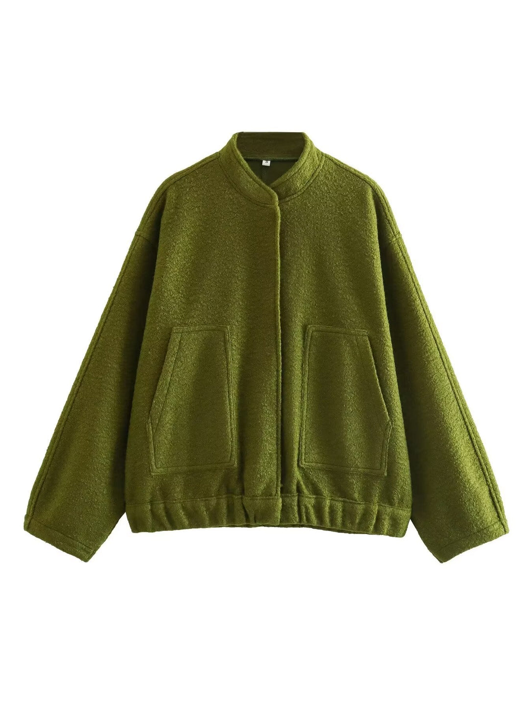 Damen Übergangsjacke mit modernem Stoffmix und praktischen Taschen EB