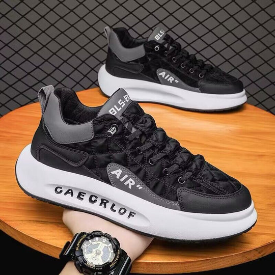 Damen Sportliche High-Top Sneakers mit dämpfendem Sohlenprofil und robustem Design EB