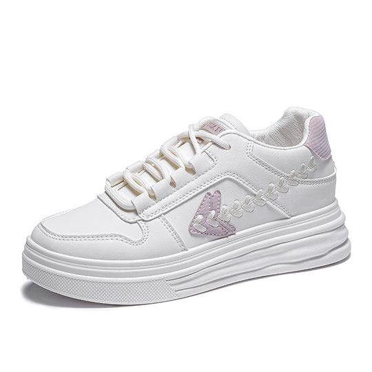 Damen Sportliche Plateau-Sneaker mit eleganten Details und atmungsaktivem Obermaterial EB