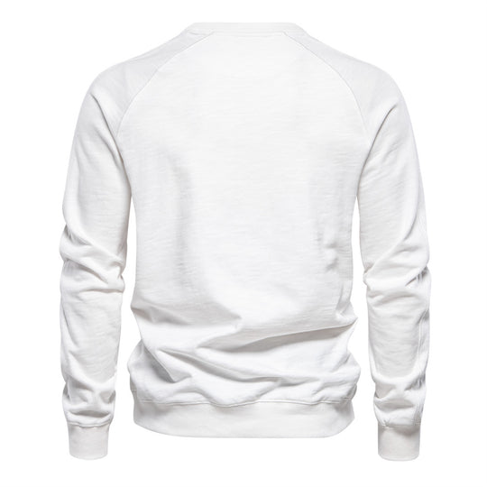 Herren Sweatshirt mit Raglanärmeln und hochwertiger Baumwolloberfläche EB