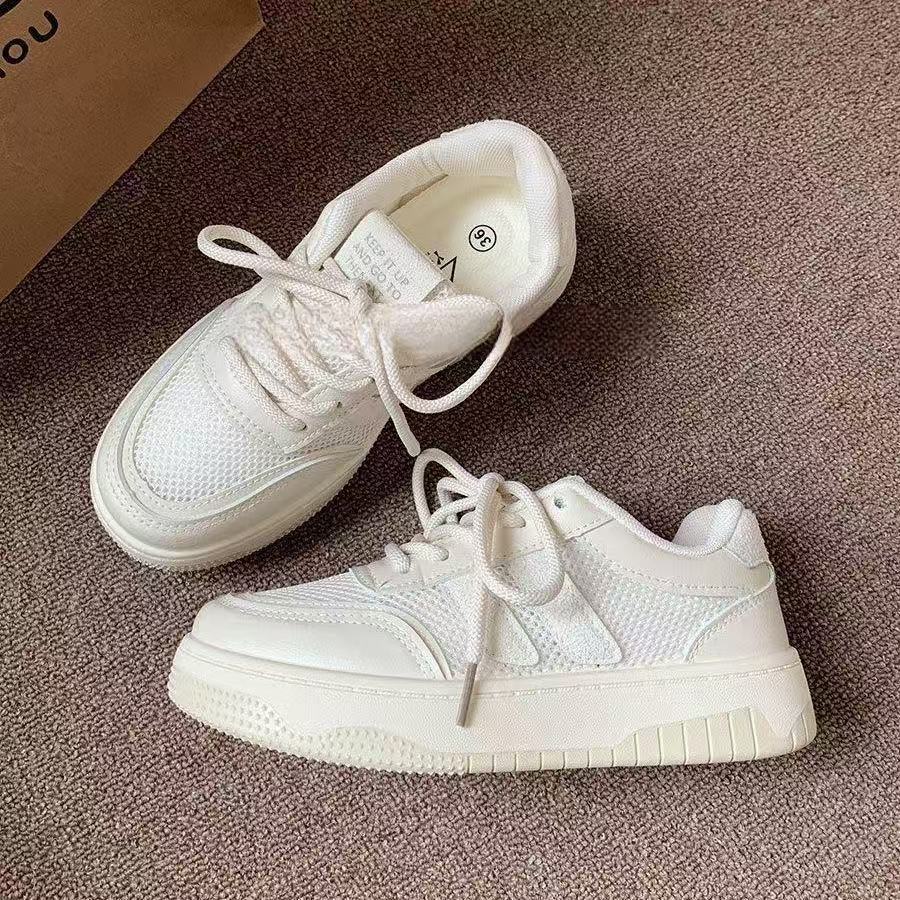 Damen Atmungsaktive Sneakers mit reflektierenden Akzenten und rutschfester Sohle EB