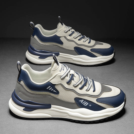 Damen Modische Sneaker mit dämpfender Sohle und atmungsaktivem Mesh-Obermaterial EB