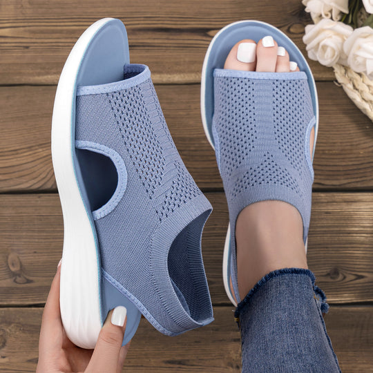 Damen Sportliche Sandalen mit atmungsaktivem Obermaterial und flexiblem Sohlenkonzept EB