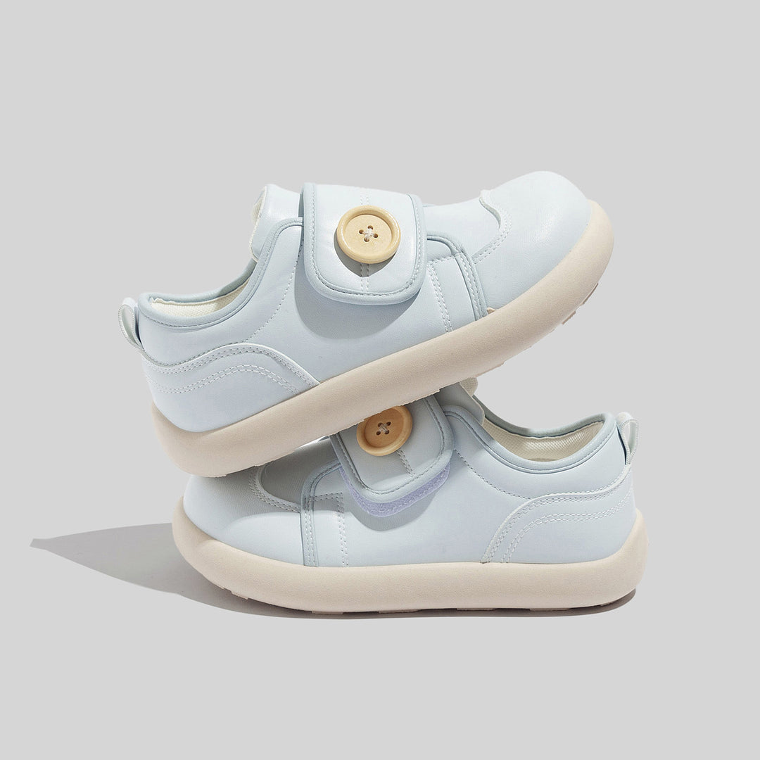 Damen Sneakers mit innovativem Knopfvorschluss und atmungsaktiven Eigenschaften EB