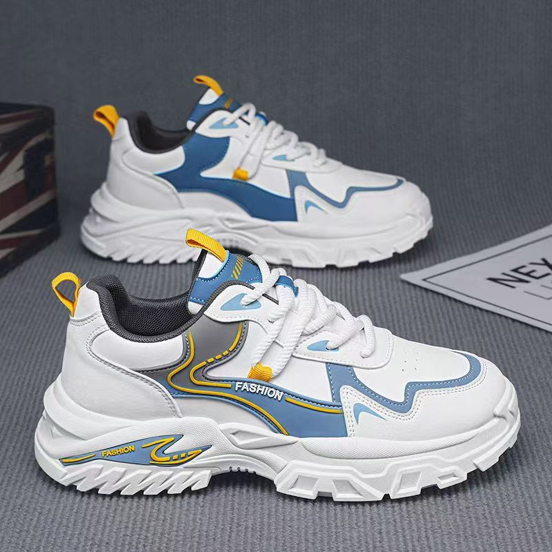 Damen Sportliche Chunky Sneakers mit zusätzlicher Dämpfung und stabiler Sohle EB