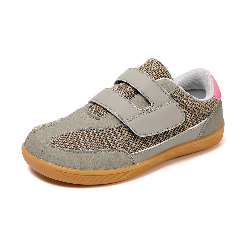 Damen Sportliche Klettverschluss Sneakers EB