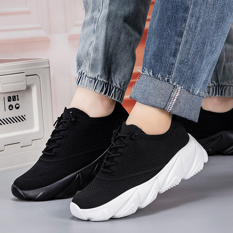 Damen Hochleistungs-Laufschuhe mit atmungsaktiver Mesh-Oberfläche und stoßdämpfender Sohle EB