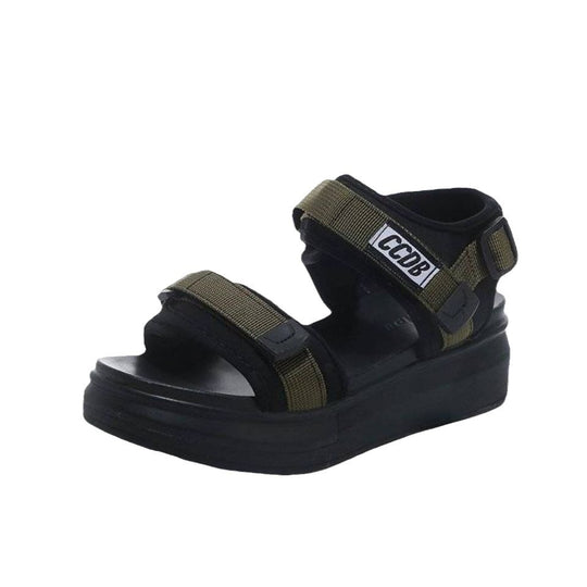 Damen Sportliche Sandalen mit schockabsorbierender Sohle und verstellbaren Riemen EB