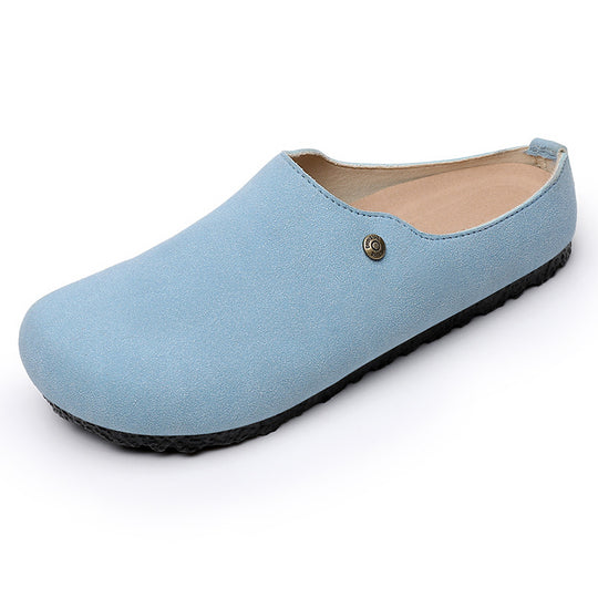 Damen nan leichtgewichtiger Schlupfclog mit ergonomischem Fußbett und rutschfester Profilsohle EB