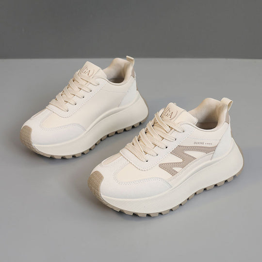 Damen modische Sneakers mit strapazierfähiger Laufsohle und gepolstertem Innenfutter EB