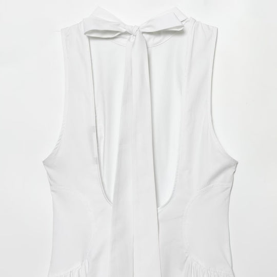 Damen Maxikleid mit elegantem Rundhalsdesign und fließendem Schnitt EB