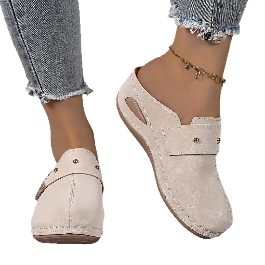 Damen bequeme und modische Clogs mit eleganten Akzenten EB