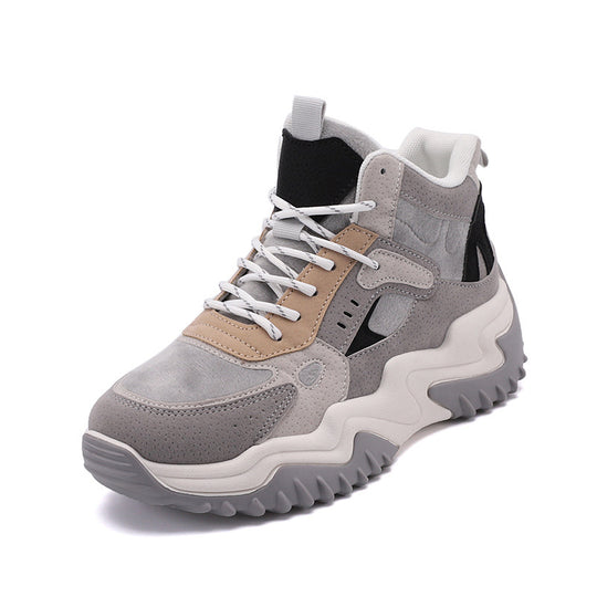 Damen Sportliche High-Top Sneakers mit wärmendem Innenfutter und rutschfester Sohle EB