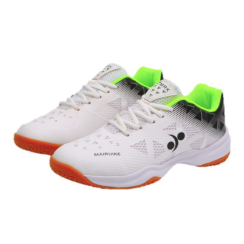 Unisex Indoor-Court-Sneaker mit griffiger nicht abfärbender Gummisohle und verstärkter Zehenkappe EB