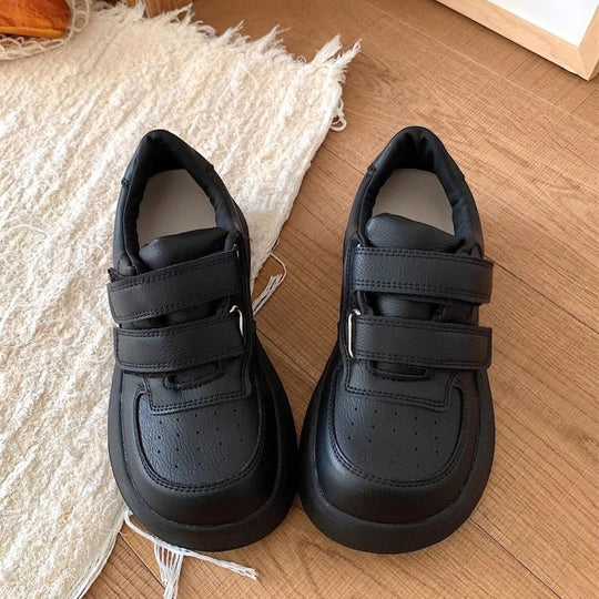 Damen Komfortable und stylische Sneaker mit Klettverschlüssen EB