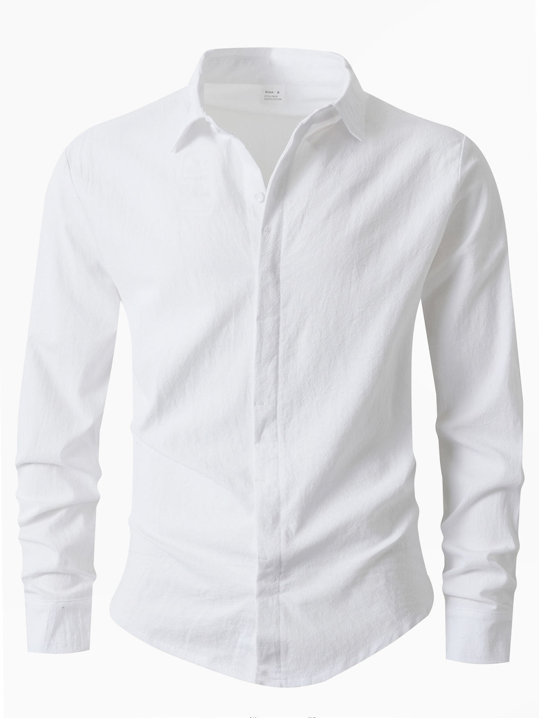 Herren Elegantes Casual-Hemd mit Slim-Fit Schnitt EB