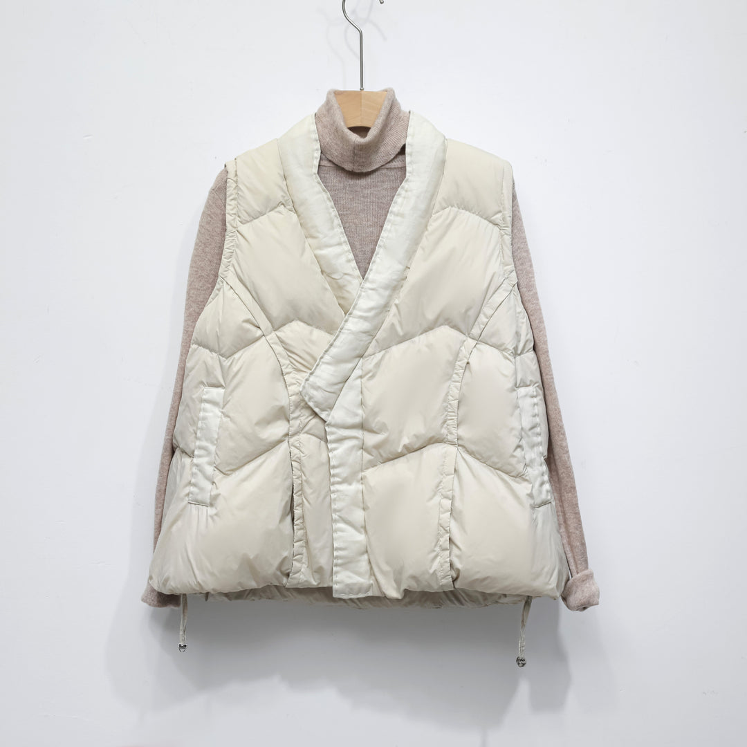 Damen Winter-Wende-Weste mit lässigem Schnitt EB
