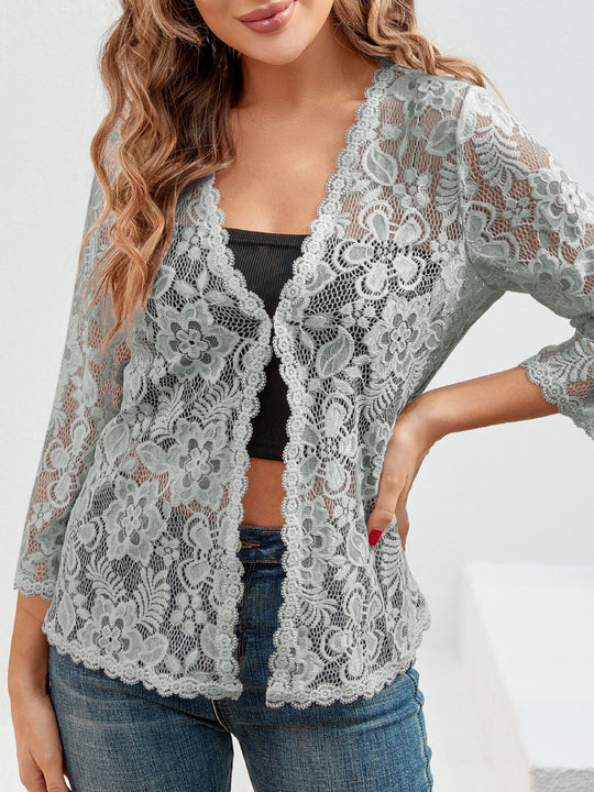 EB | Eleganter Blazer mit Spitze