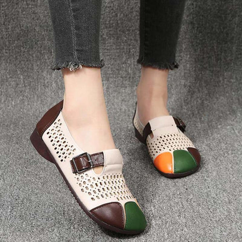 Luftige Damensandalen mit Schnalle – Zoë EB