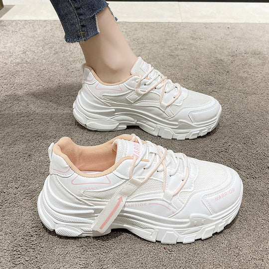 Damen Sportliche Chunky Sneakers mit atmungsaktiver Obermaterialstruktur EB