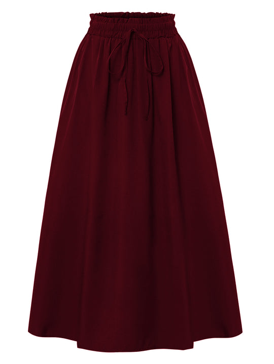 Damen Midi-Rock mit floralen Print EB