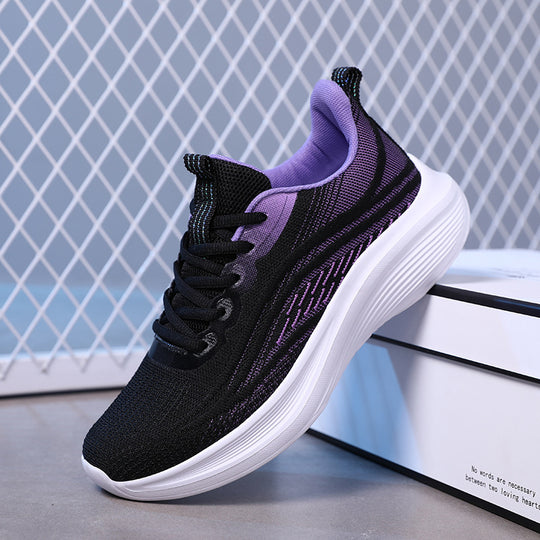 Damen Atmungsaktive Lauf-Sneaker mit flexibler Dämpfung EB