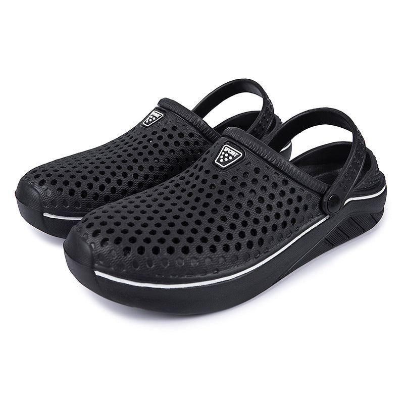 Damen Atmungsaktive Clogs mit rutschfester Sohle und flexiblem Design EB
