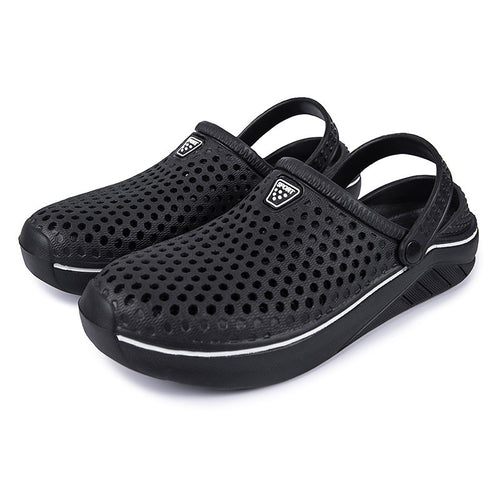 Damen Atmungsaktive Clogs mit rutschfester Sohle und flexiblem Design EB