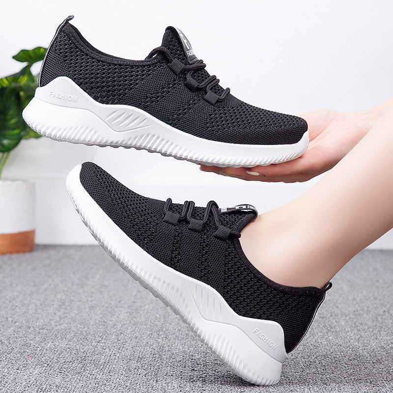 Unisex nan leichte Strick-Sneaker mit elastischer Schlupfkonstruktion und dämpfender EVA-Sohle EB