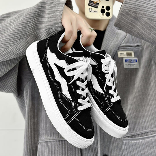 Damen Freizeit-Sneaker im modernen Design mit verstärkter Sohle EB