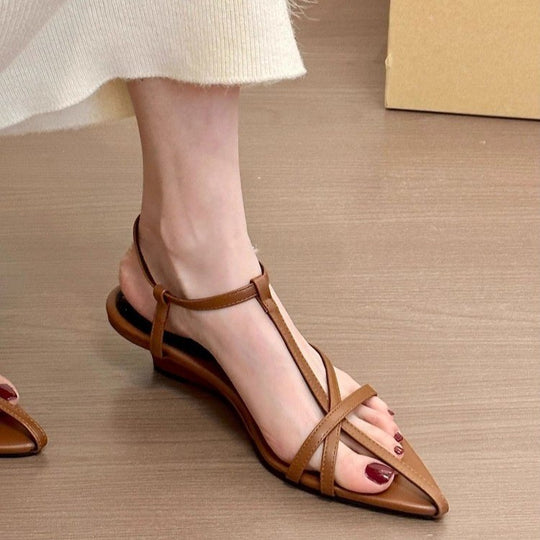 Damen Sling-Sandalen mit elegantem Riemendesign EB