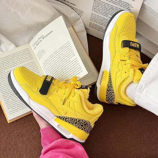 Damen modische Freizeitschuhe mit robustem Design und komfortablem Futter EB
