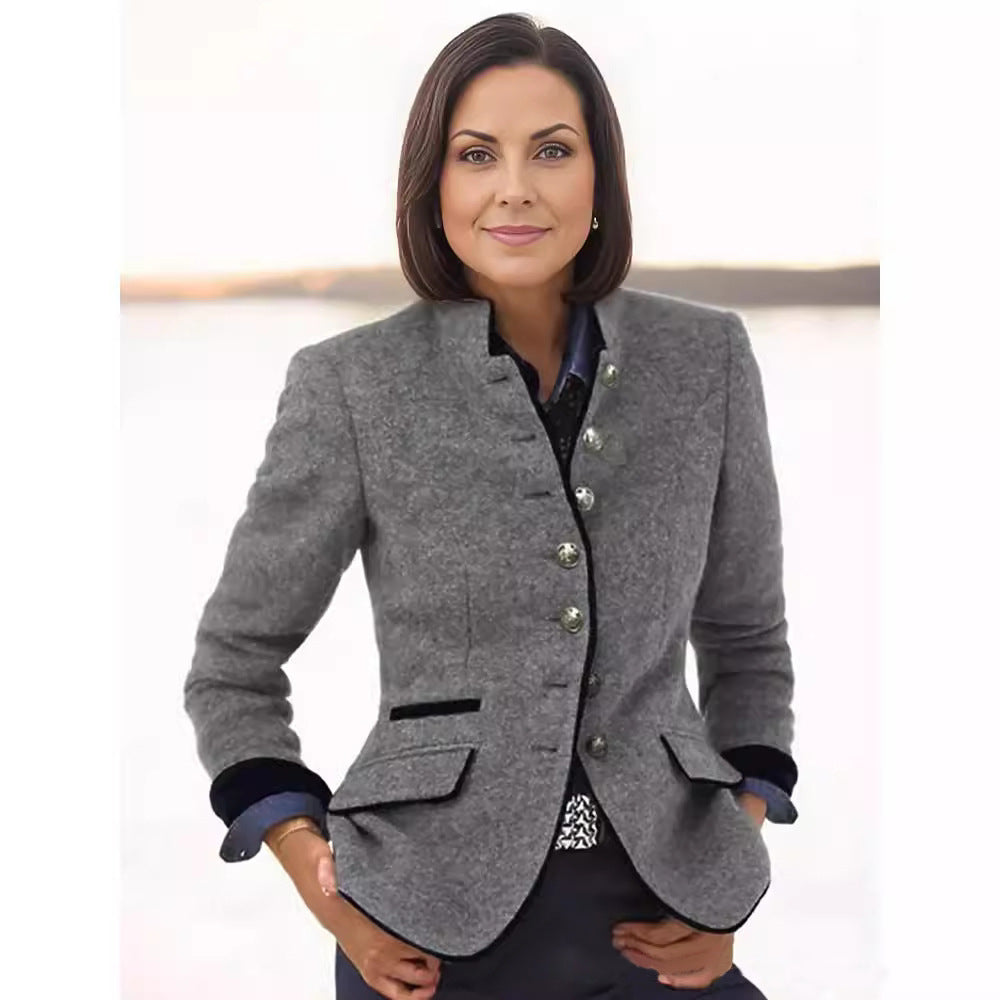 Damen elegante Wolljacke EB
