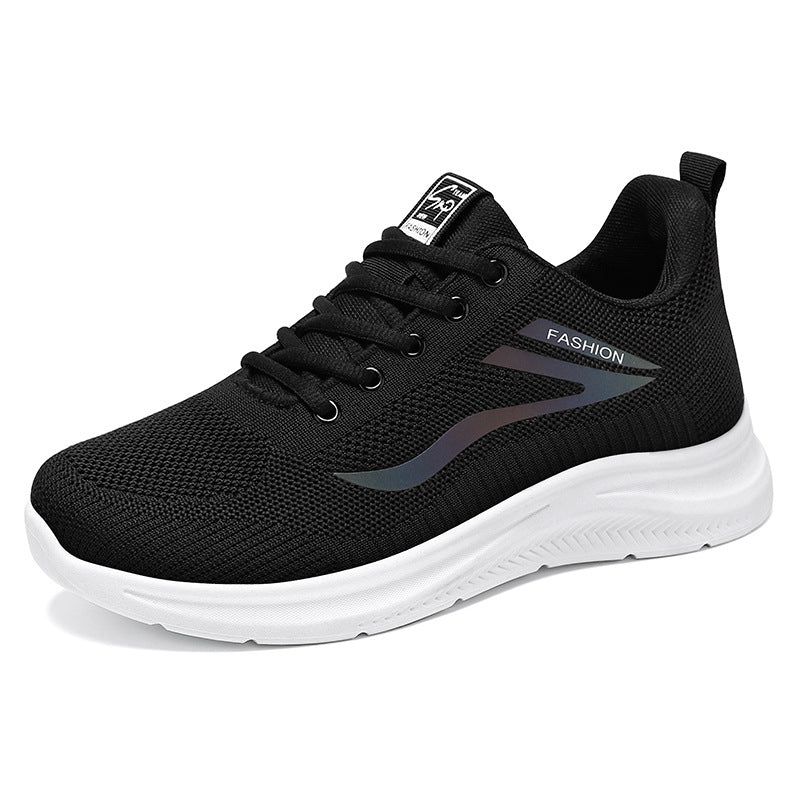 Damen Sportliche Jogging-Schuhe mit atmungsaktivem Mesh-Obermaterial EB
