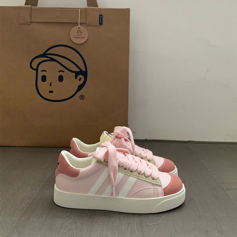 Damen Sneakers im sportlichen Retro-Look mit gepolsterter Sohle EB